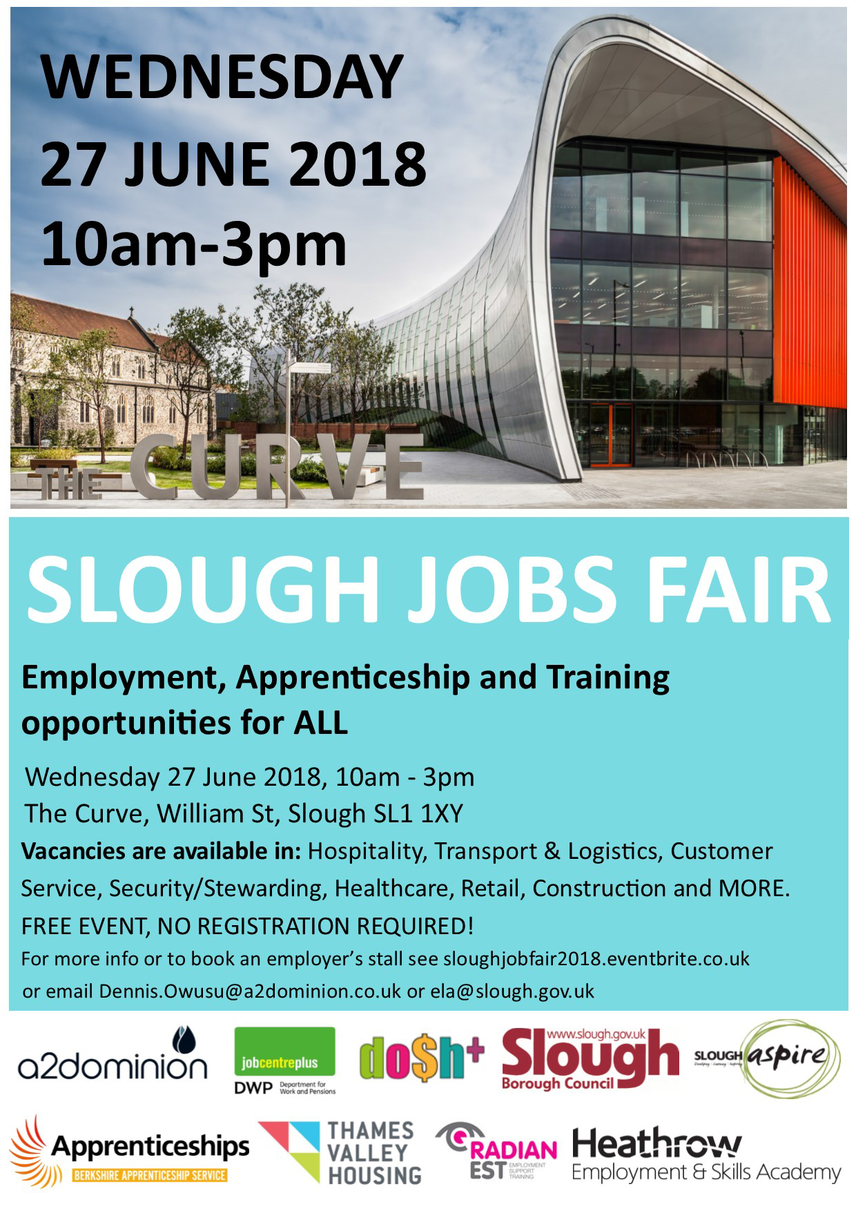 Slough Jobs Fair 27th June 2018 The Link